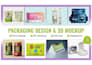 design premium custom packaging boxes with logo and print ready files